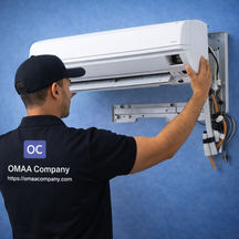 Split AC installation