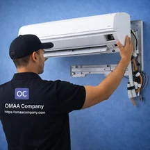 Split AC installation